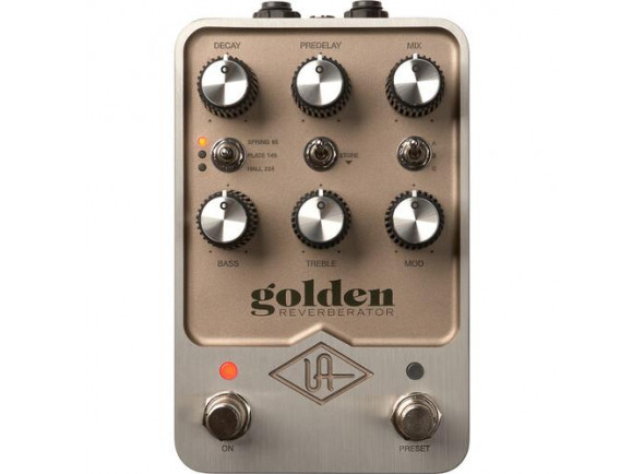 Universal Audio PM-GOLD Golden Reverb Pedal Universal Audio PM-GOLD Golden Reverb Pedal